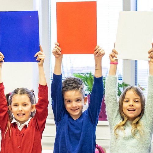 Kinder in der Klasse