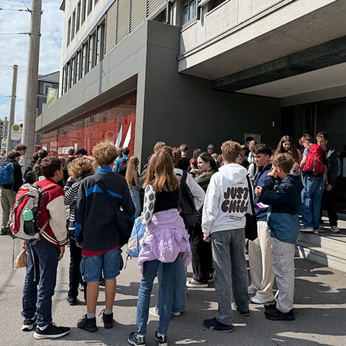 Jugendlich beim Projekttreffen