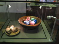 Ostereier - Ausstellungsstücke im Volkskunstmuseum