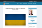 © Screenshot https://larryferlazzo.edublogs.org/2022/02/27/new-ukraine-teaching-learning-resources/ 1.3.2022