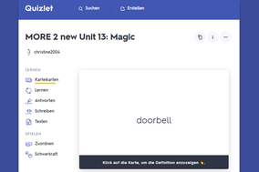 Quizlet - Karteikartenlernprogramm